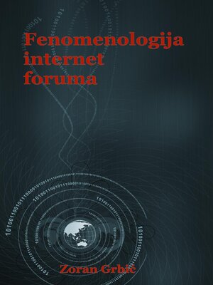 cover image of Fenomenologija internet foruma